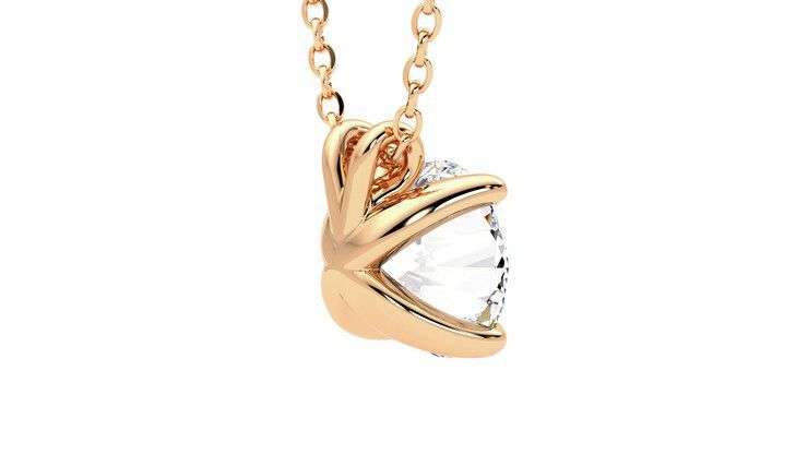 Taylor & Hart Dea 2.00ct Necklace Jewellery 360 degree image 12
