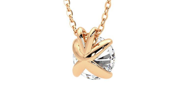Taylor & Hart Dea 2.00ct Necklace Jewellery 360 degree image 14