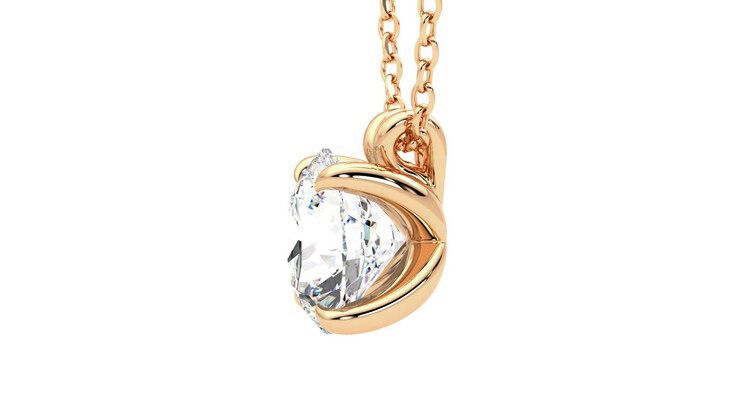 Taylor & Hart Dea 2.00ct Necklace Jewellery 360 degree image 21