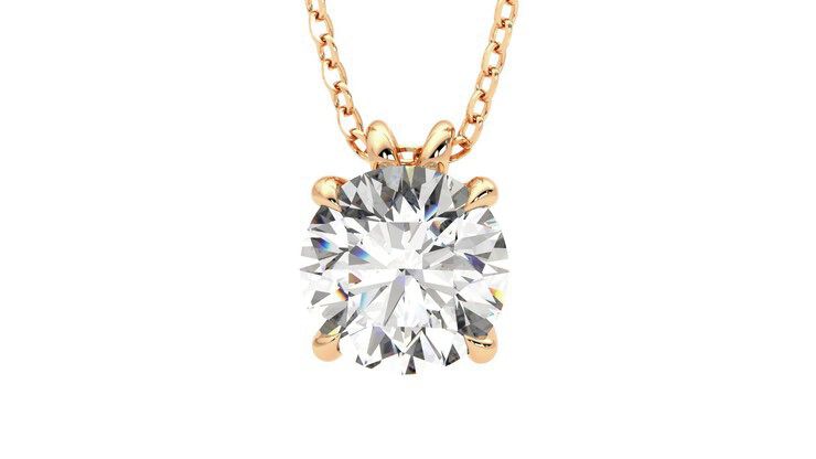 Taylor & Hart Dea 2.00ct Necklace Jewellery 360 degree image 28
