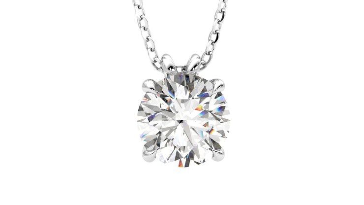 Taylor & Hart Dea 2.00ct Necklace Jewellery 360 degree image 2