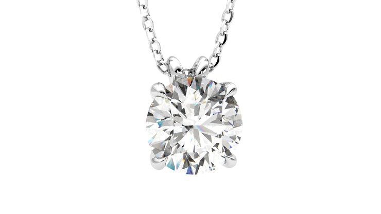Taylor & Hart Dea 2.00ct Necklace Jewellery 360 degree image 3