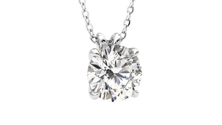 Taylor & Hart Dea 2.00ct Necklace Jewellery 360 degree image 4