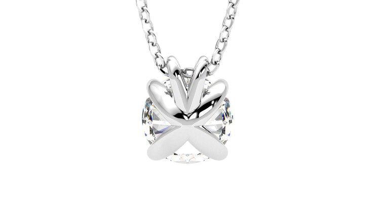Taylor & Hart Dea 2.00ct Necklace Jewellery 360 degree image 15