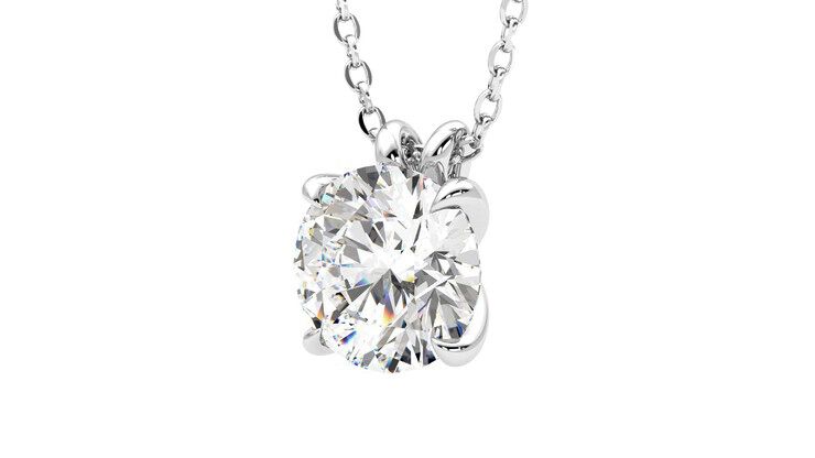 Taylor & Hart Dea 2.00ct Necklace Jewellery 360 degree image 25