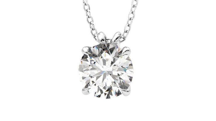 Taylor & Hart Dea 2.00ct Necklace Jewellery 360 degree image 27