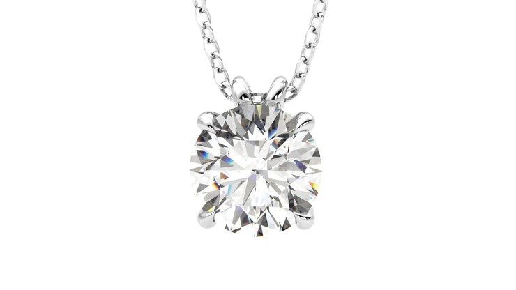 Taylor & Hart Dea 2.00ct Necklace Jewellery 360 degree image 28