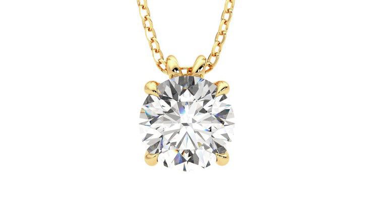 Taylor & Hart Dea 2.00ct Necklace Jewellery 360 degree image 1