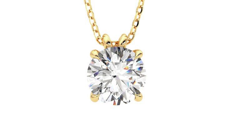 Taylor & Hart Dea 2.00ct Necklace Jewellery 360 degree image 2