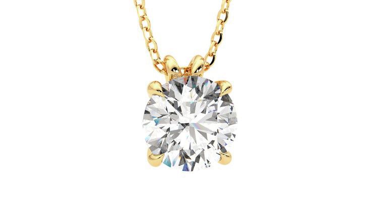 Taylor & Hart Dea 2.00ct Necklace Jewellery 360 degree image 3
