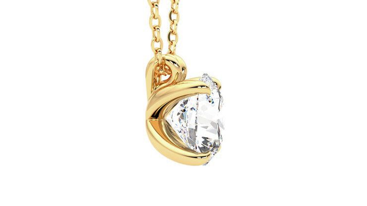 Taylor & Hart Dea 2.00ct Necklace Jewellery 360 degree image 9
