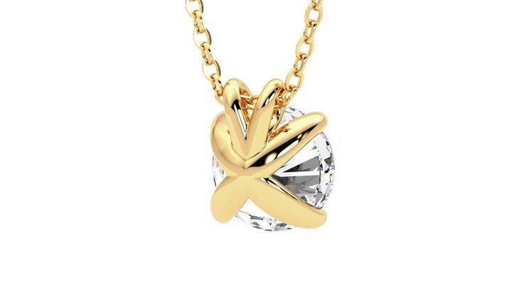 Taylor & Hart Dea 2.00ct Necklace Jewellery 360 degree image 14