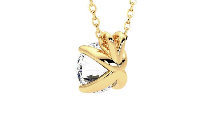 Taylor & Hart Dea 2.00ct Necklace Jewellery 360 degree image 17