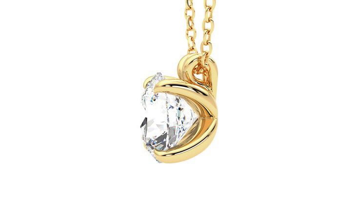 Taylor & Hart Dea 2.00ct Necklace Jewellery 360 degree image 21