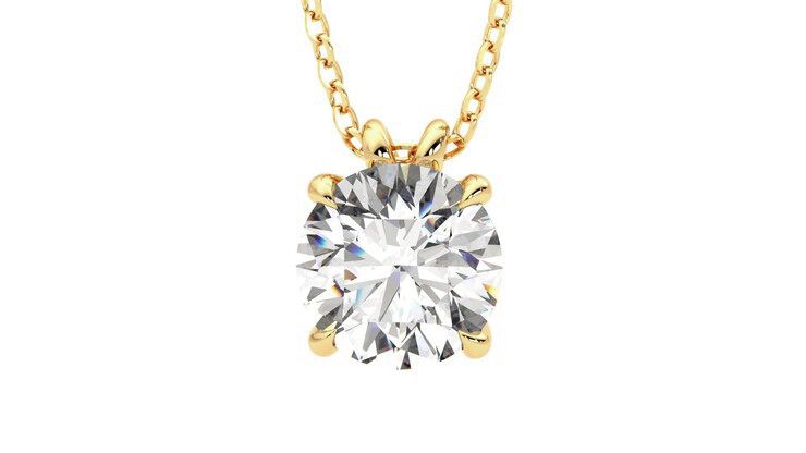 Taylor & Hart Dea 2.00ct Necklace Jewellery 360 degree image 28