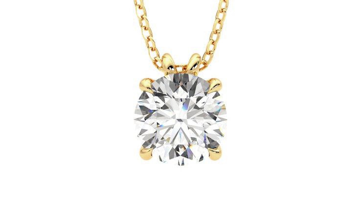 Taylor & Hart Dea 2.00ct Necklace Jewellery 360 degree image 29