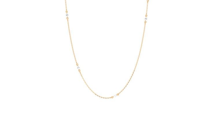 Taylor & Hart Iona Long Necklace Jewellery 360 degree image 2