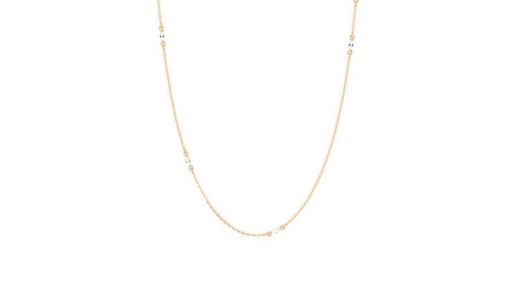 Taylor & Hart Iona Long Necklace Jewellery 360 degree image 28