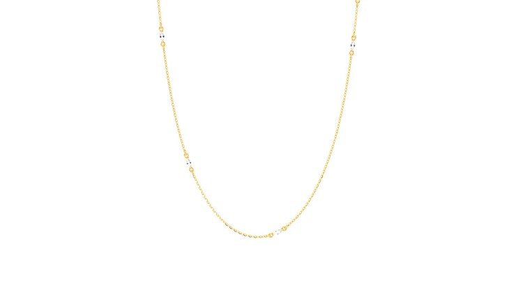 Taylor & Hart Iona Long Necklace Yellow Necklace 360 detail 01
