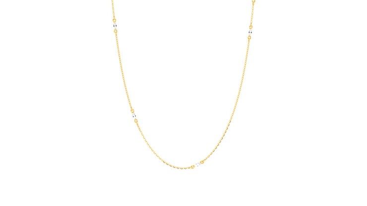 Taylor & Hart Iona Long Necklace Jewellery 360 degree image 2