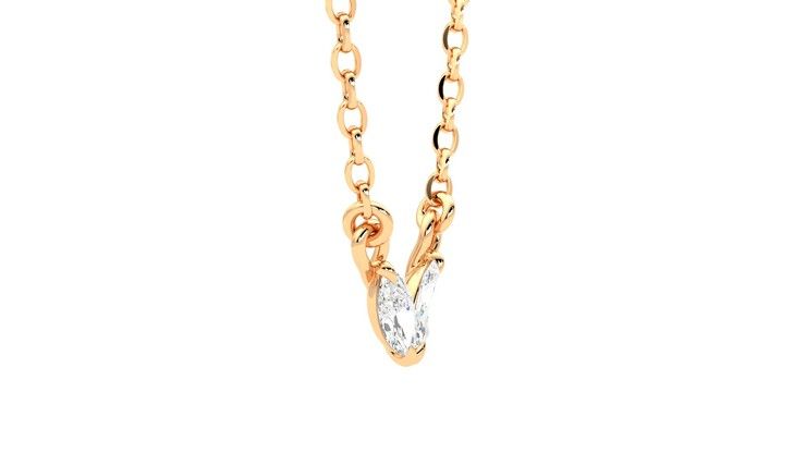 Taylor & Hart Iona Necklace Jewellery 360 degree image 8