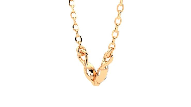 Taylor & Hart Iona Necklace Jewellery 360 degree image 13
