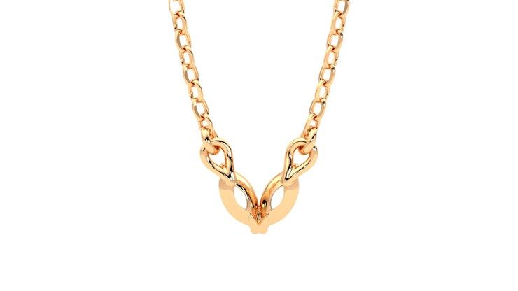 Taylor & Hart Iona Necklace Jewellery 360 degree image 15
