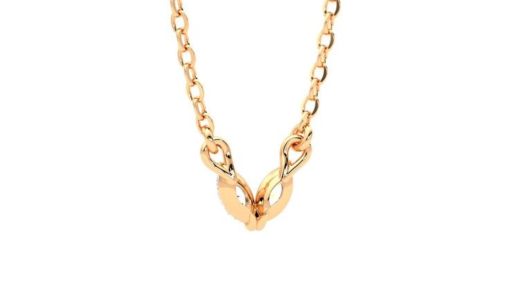 Taylor & Hart Iona Necklace Jewellery 360 degree image 16