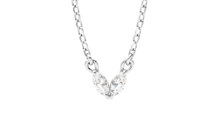 Taylor & Hart Iona Necklace White Necklace 360 detail 01