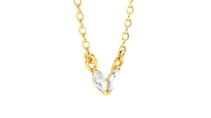 Taylor & Hart Iona Necklace Jewellery 360 degree image 6