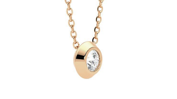 Taylor & Hart Solanna Necklace Jewellery 360 degree image 7