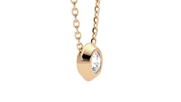 Taylor & Hart Solanna Necklace Jewellery 360 degree image 8