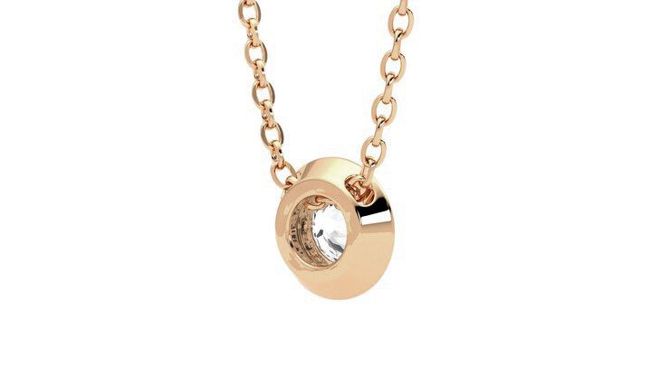 Taylor & Hart Solanna Necklace Jewellery 360 degree image 13