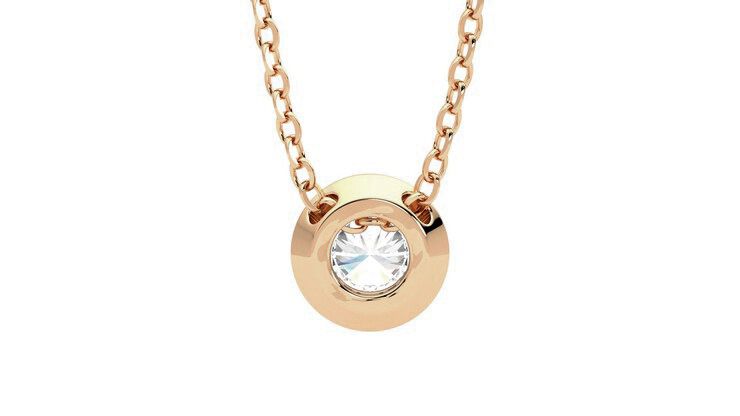 Taylor & Hart Solanna Necklace Jewellery 360 degree image 15