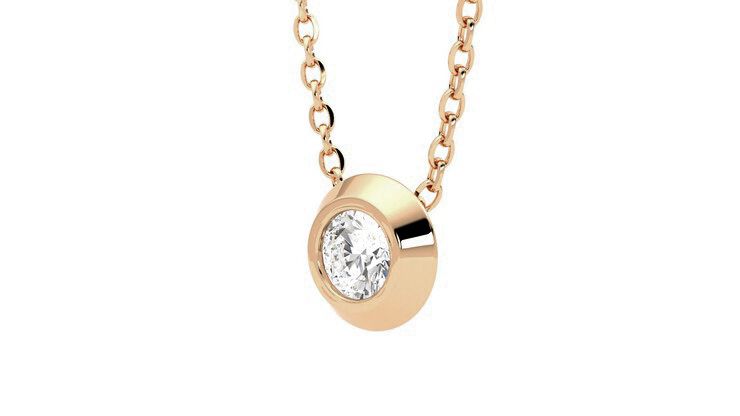 Taylor & Hart Solanna Necklace Jewellery 360 degree image 24