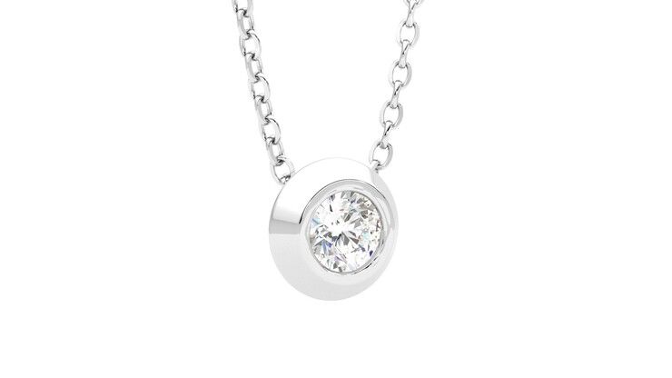 Taylor & Hart Solanna Necklace Jewellery 360 degree image 5