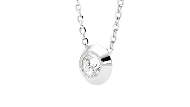 Taylor & Hart Solanna Necklace Jewellery 360 degree image 24