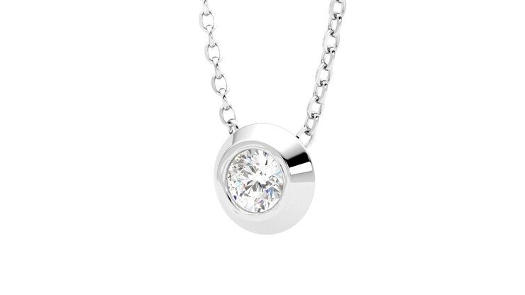 Taylor & Hart Solanna Necklace Jewellery 360 degree image 25