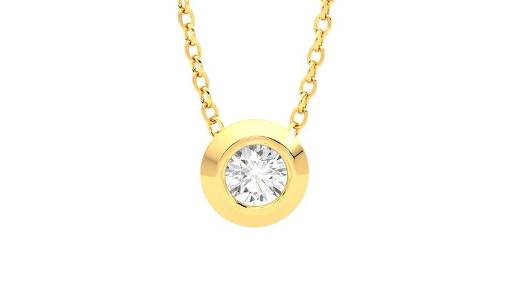 Taylor & Hart Solanna Necklace Jewellery 360 degree image 2