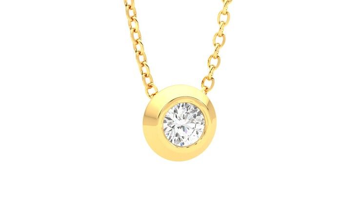 Taylor & Hart Solanna Necklace Jewellery 360 degree image 4