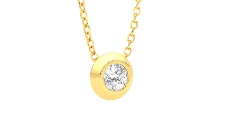 Taylor & Hart Solanna Necklace Jewellery 360 degree image 5