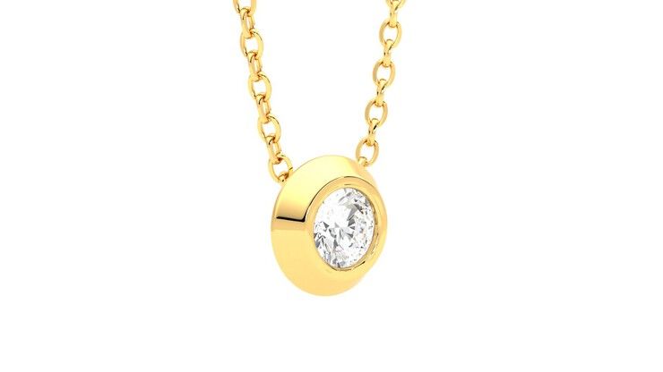 Taylor & Hart Solanna Necklace Jewellery 360 degree image 6
