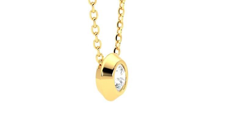 Taylor & Hart Solanna Necklace Jewellery 360 degree image 8