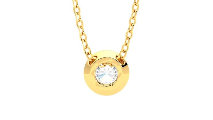 Taylor & Hart Solanna Necklace Jewellery 360 degree image 15