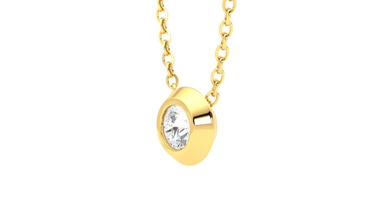 Taylor & Hart Solanna Necklace Jewellery 360 degree image 23