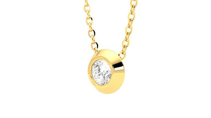 Taylor & Hart Solanna Necklace Jewellery 360 degree image 24