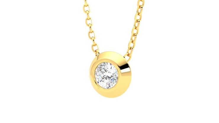 Taylor & Hart Solanna Necklace Jewellery 360 degree image 25