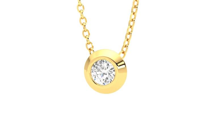 Taylor & Hart Solanna Necklace Jewellery 360 degree image 26