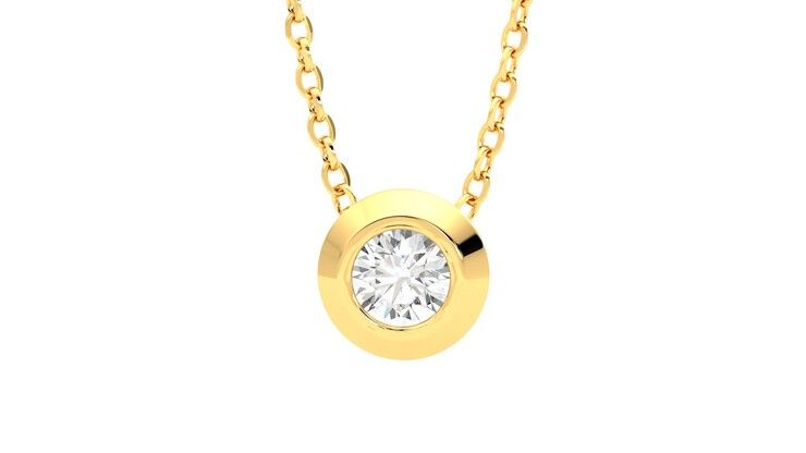 Taylor & Hart Solanna Necklace Jewellery 360 degree image 28