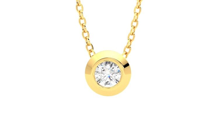 Taylor & Hart Solanna Necklace Jewellery 360 degree image 29
